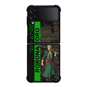 RORONA ZORO ANIME MANGA Samsung Galaxy Z Flip 4 Case Cover