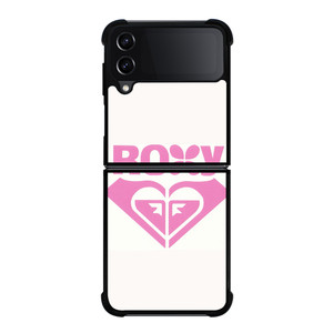 ROXY WHITE LOGO Samsung Galaxy Z Flip 4 Case Cover