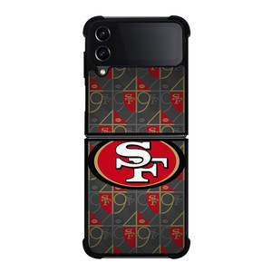 SAN FRANCISCO 49ERS LOGO PATTERN Samsung Galaxy Z Flip 4 Case Cover SAN FRANCISCO 49ERS LOGO PATTERN Samsung Galaxy Z Flip 4 Case Cover
