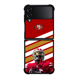 SAN FRANCISCO 49ERS STRIPE LOGO Samsung Galaxy Z Flip 4 Case Cover
