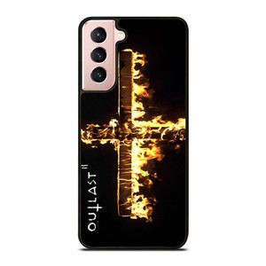 OUTLAST 2 FIRE SYMBOL Samsung Galaxy S21 Case Cover OUTLAST 2 FIRE SYMBOL Samsung Galaxy S21 Case Cover