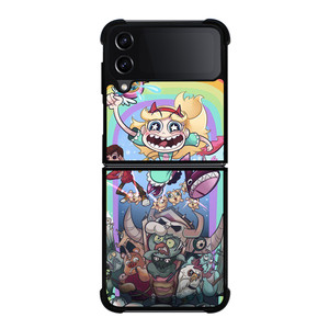 STAR VS THE FORCES OF EVIL CARTOON Samsung Galaxy Z Flip 4 Case Cover