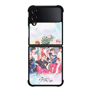 STRAY KIDS ANIME ART Samsung Galaxy Z Flip 4 Case Cover STRAY KIDS ANIME ART Samsung Galaxy Z Flip 4 Case Cover