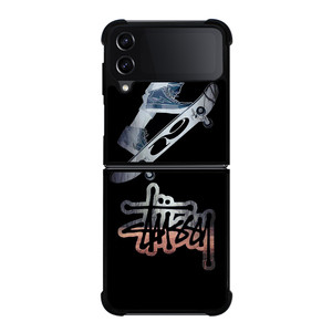 STUSSY SKATEBOARD LOGO Samsung Galaxy Z Flip 4 Case Cover