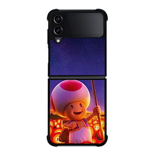 SUPER MARIO BROS TOAD Samsung Galaxy Z Flip 4 Case Cover