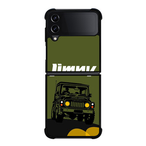 SUZUKI JIMNY ILLUSTRATION LOGO Samsung Galaxy Z Flip 4 Case Cover