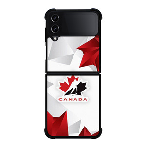 TEAM HOCKEY CANADA SYMBOL Samsung Galaxy Z Flip 4 Case Cover