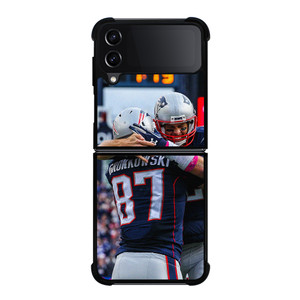 TOM BRADY X ROB GRONKOWSKI NEW ENGLAND PATRIOT Samsung Galaxy Z Flip 4 Case Cover