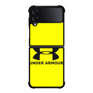 UNDER ARMOUR YELLOW LOGO ICON Samsung Galaxy Z Flip 4 Case Cover