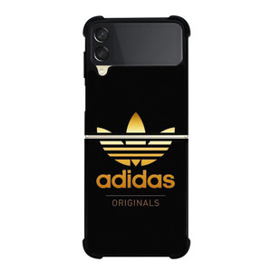 ADIDAS ORIGINALS GOLD LOGO Samsung Galaxy Z Flip 3 Case Cover ADIDAS ORIGINALS GOLD LOGO Samsung Galaxy Z Flip 3 Case Cover
