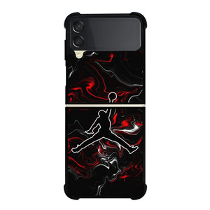 AIR JORDAN MELTED MARBLE LOGO Samsung Galaxy Z Flip 3 Case Cover AIR JORDAN MELTED MARBLE LOGO Samsung Galaxy Z Flip 3 Case Cover