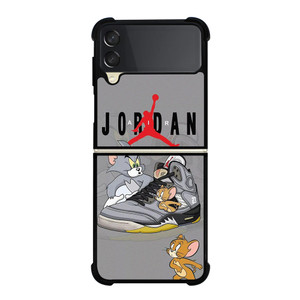 AIR JORDAN SNEAKERS TOM AND JERRY Samsung Galaxy Z Flip 3 Case Cover AIR JORDAN SNEAKERS TOM AND JERRY Samsung Galaxy Z Flip 3 Case Cover