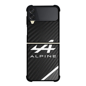 ALPINE AUTOMOBILES LOGO CARBON Samsung Galaxy Z Flip 3 Case Cover ALPINE AUTOMOBILES LOGO CARBON Samsung Galaxy Z Flip 3 Case Cover