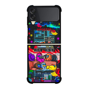 AMONG US IMPOSTOR GAMES Samsung Galaxy Z Flip 3 Case Cover