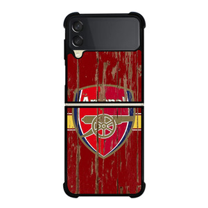 ARSENAL FC RETRO WOOD LOGO Samsung Galaxy Z Flip 3 Case Cover ARSENAL FC RETRO WOOD LOGO Samsung Galaxy Z Flip 3 Case Cover