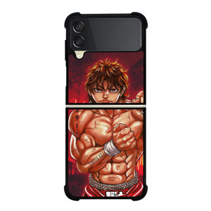 BAKI HANMA MANGA SERIES Samsung Galaxy Z Flip 3 Case Cover BAKI HANMA MANGA SERIES Samsung Galaxy Z Flip 3 Case Cover