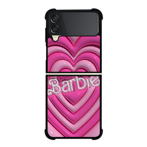 BARBIE 3D LOGO ICON Samsung Galaxy Z Flip 3 Case Cover BARBIE 3D LOGO ICON Samsung Galaxy Z Flip 3 Case Cover