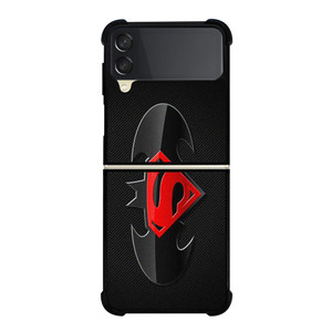 BATMAN SUPERMAN METAL CARBON Samsung Galaxy Z Flip 3 Case Cover BATMAN SUPERMAN METAL CARBON Samsung Galaxy Z Flip 3 Case Cover