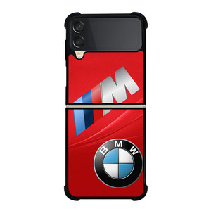 BMW M PERFORMANCES RED EMBLEM Samsung Galaxy Z Flip 3 Case Cover BMW M PERFORMANCES RED EMBLEM Samsung Galaxy Z Flip 3 Case Cover