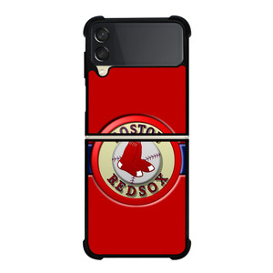 BOSTON RED SOX RED EMBLEM Samsung Galaxy Z Flip 3 Case Cover BOSTON RED SOX RED EMBLEM Samsung Galaxy Z Flip 3 Case Cover