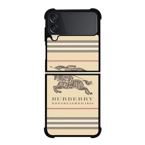 BURBERRY LONDON SYMBOL Samsung Galaxy Z Flip 3 Case Cover BURBERRY LONDON SYMBOL Samsung Galaxy Z Flip 3 Case Cover