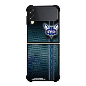 CHARLOTTE HORNETS METAL LOGO Samsung Galaxy Z Flip 3 Case Cover CHARLOTTE HORNETS METAL LOGO Samsung Galaxy Z Flip 3 Case Cover