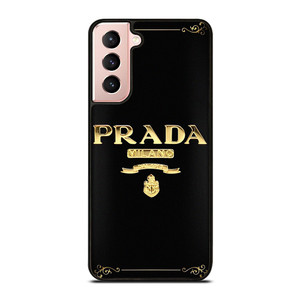 PRADA MILANO GOLD Samsung Galaxy S21 Case Cover PRADA MILANO GOLD Samsung Galaxy S21 Case Cover