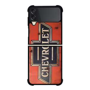 CHEVROLET RUSTY VINTAGE LOGO Samsung Galaxy Z Flip 3 Case Cover CHEVROLET RUSTY VINTAGE LOGO Samsung Galaxy Z Flip 3 Case Cover