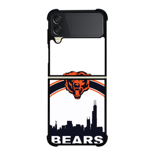 CHICAGO BEARS FOOTBALL CITY ICON Samsung Galaxy Z Flip 3 Case Cover CHICAGO BEARS FOOTBALL CITY ICON Samsung Galaxy Z Flip 3 Case Cover