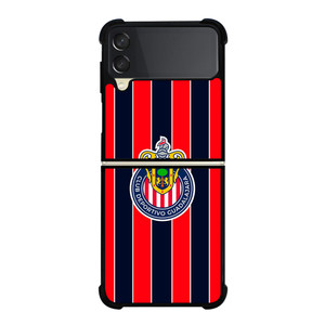 CHIVAS GUADALAJARA AWAY KIT 2023 Samsung Galaxy Z Flip 3 Case Cover CHIVAS GUADALAJARA AWAY KIT 2023 Samsung Galaxy Z Flip 3 Case Cover