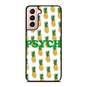 PSYCH PINEAPPLE PATTERN Samsung Galaxy S21 Case Cover PSYCH PINEAPPLE PATTERN Samsung Galaxy S21 Case Cover