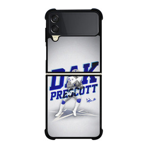 DALLAS COWBOYS NFL DAK PRESCOTT Samsung Galaxy Z Flip 3 Case Cover DALLAS COWBOYS NFL DAK PRESCOTT Samsung Galaxy Z Flip 3 Case Cover