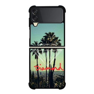 DIAMOND SUPPLY CO LOS ANGELES HOLLYWOOD Samsung Galaxy Z Flip 3 Case Cover