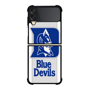 DUKE BLUE DEVILS WHITE EMBLEM Samsung Galaxy Z Flip 3 Case Cover
