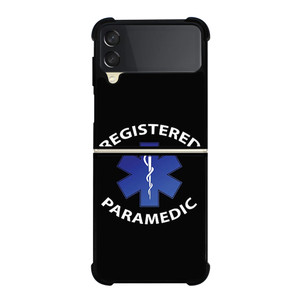 EMT EMS REGISTERED PARAMEDIC SYMBOL Samsung Galaxy Z Flip 3 Case Cover EMT EMS REGISTERED PARAMEDIC SYMBOL Samsung Galaxy Z Flip 3 Case Cover