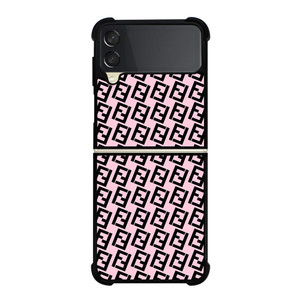 FENDI ROMA PINK Samsung Galaxy Z Flip 3 Case Cover FENDI ROMA PINK Samsung Galaxy Z Flip 3 Case Cover