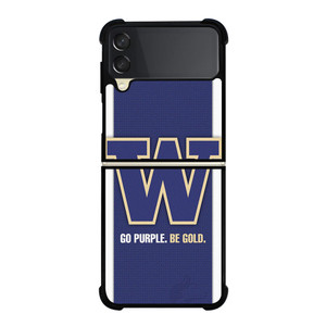 GO PURPLE WASHINGTON HUSKIES FOOTBALL Samsung Galaxy Z Flip 3 Case Cover GO PURPLE WASHINGTON HUSKIES FOOTBALL Samsung Galaxy Z Flip 3 Case Cover