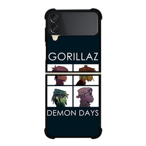 GORILLAZ BAND DEMON DAYS Samsung Galaxy Z Flip 3 Case Cover GORILLAZ BAND DEMON DAYS Samsung Galaxy Z Flip 3 Case Cover
