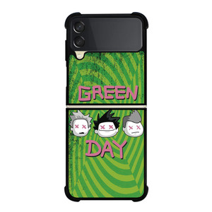 GREEN DAY ROCK BAND CARTOON ICON Samsung Galaxy Z Flip 3 Case Cover