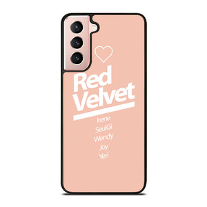 RED VELVET KPOP LOGO  Samsung Galaxy S21 Case Cover