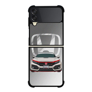 HONDA CIVIC TYPE R ILLUSTRATION Samsung Galaxy Z Flip 3 Case Cover