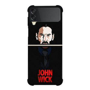 JOHN WICK KEANU REEVES CARTOON Samsung Galaxy Z Flip 3 Case Cover