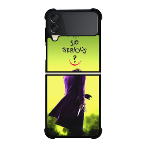 JOKER WHY SO SERIOUS CARTOON Samsung Galaxy Z Flip 3 Case Cover
