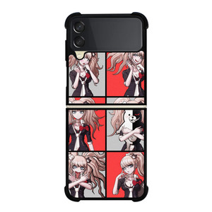 JUNKO ENOSHIMA ANIME COLLAGE Samsung Galaxy Z Flip 3 Case Cover JUNKO ENOSHIMA ANIME COLLAGE Samsung Galaxy Z Flip 3 Case Cover