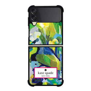 KATE SPADE NEW YORK ABSTRACT PAINTED Samsung Galaxy Z Flip 3 Case Cover