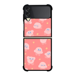 KIRBY GAMES PATTERN Samsung Galaxy Z Flip 3 Case Cover