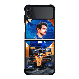 LANDO NORRIS F1 DRIVER Samsung Galaxy Z Flip 3 Case Cover