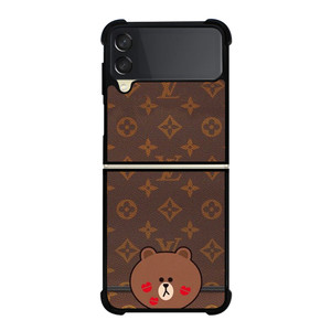 LOUIS VUITTON KISSED TEDDY BEAR Samsung Galaxy Z Flip 3 Case Cover