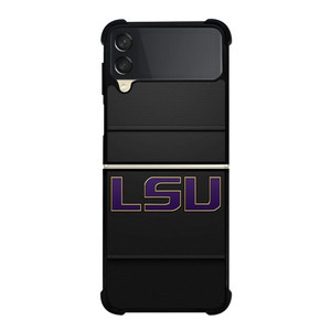 LSU TIGERS FOOTBALL CARBON LOGO Samsung Galaxy Z Flip 3 Case Cover LSU TIGERS FOOTBALL CARBON LOGO Samsung Galaxy Z Flip 3 Case Cover