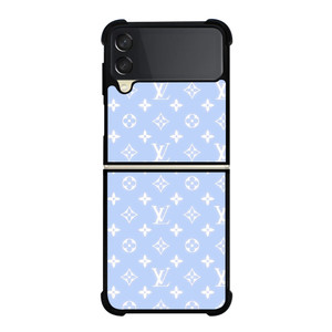 LV LOUIS VUITTON BLUE GLOW Samsung Galaxy Z Flip 3 Case Cover